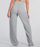 Feeling Bliss Rib Knit Pajama Pants
