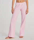 Sleeping Cute Mid-Rise Button Pajama Pants