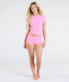 Lounge Cute Low-Rise Pajama Shorts