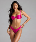 Sunny Mode Ruched Bikini Top