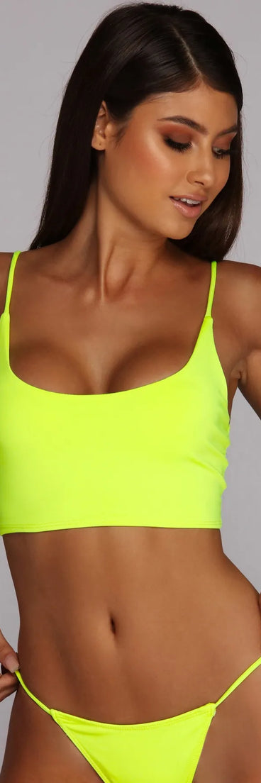 Sporty Spice Bikini Top