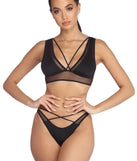 Cross My Heart Swim Top