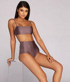 Back It Up Strappy Swim Top