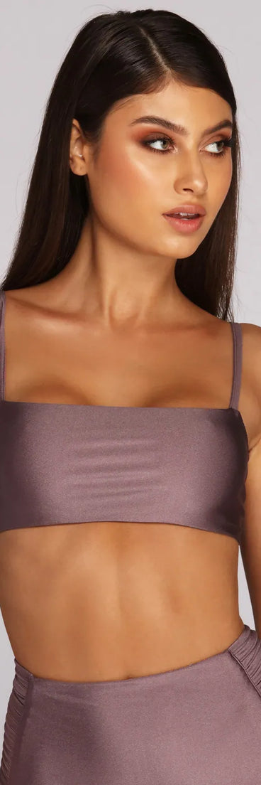 Back It Up Strappy Swim Top