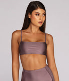 Back It Up Strappy Swim Top