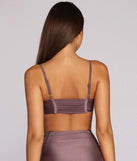 Back It Up Strappy Swim Top