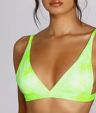 It's Lit Triangle Swim Top