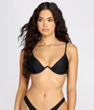 Wavy Baby Wired Swim Top