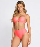 Let The Good Times Roll Wired Swim Top