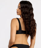 Endless Vacation Tie Front Swim Top