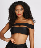 Catch Me Poolside One Shoulder Braided Swim Top