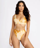 Sunkissed Glow Cloud Tie Dye Swim Tank