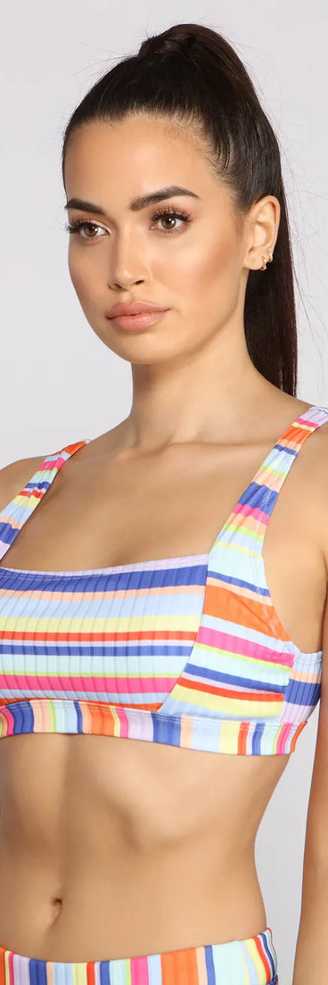 Chasing The Sun Swim Top