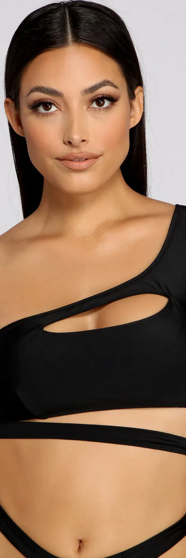 Fierce And Flirty Swim Top