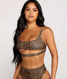 Wild And Fierce Bikini Top