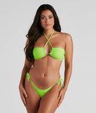 Bring That Glow Swim Top