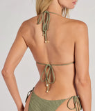 Beachside Babe O-Ring Triangle Bikini Top