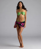 Oasis Babe Floral Wrap Tie Sarong