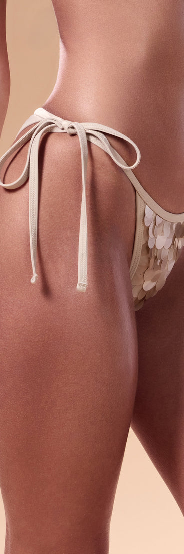 Sunlit Muse Paillette Sequin Bikini Bottoms