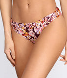 Spring Into Floral Bikini Bottoms