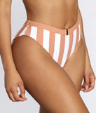 Sunkissed Striped Swim Bottoms