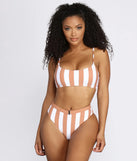 Sunkissed Striped Swim Bottoms