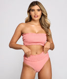 Ready For A Vacay Smocked Bikini Bottoms