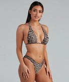 Wild One Leopard Hipster Bikini Bottoms