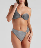 Glow Seeker Shimmer Bikini Bottoms