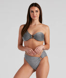Glow Seeker Shimmer Bikini Bottoms