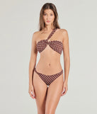 Flirty Style Polka Dot Twisted Bikini Bottoms