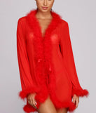 So Seductive Short Mesh Robe