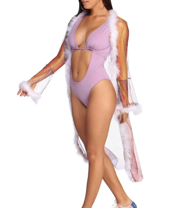 Above & Beyond Glitter Robe