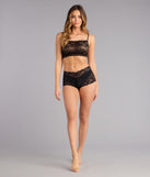 Sweet Secrets Sheer Lace Bralette