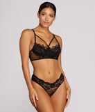 Untamed Longline Bra & Panty Set
