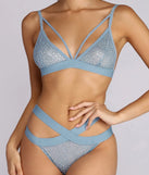 Glitter Burst Bralette And Panty