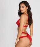 Heat Stone Bralette And Panty Set