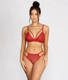 Feelin' Spicy Glitter Bralette + Panty Set