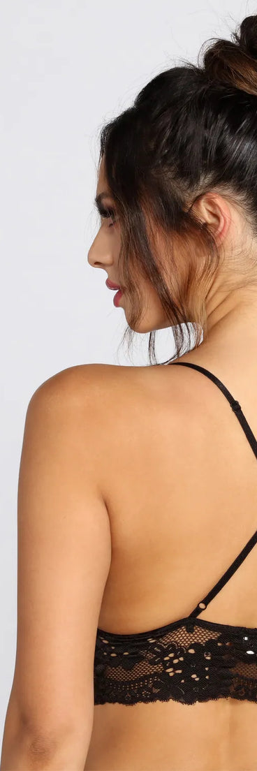 A Love For Lace Padded Bralette