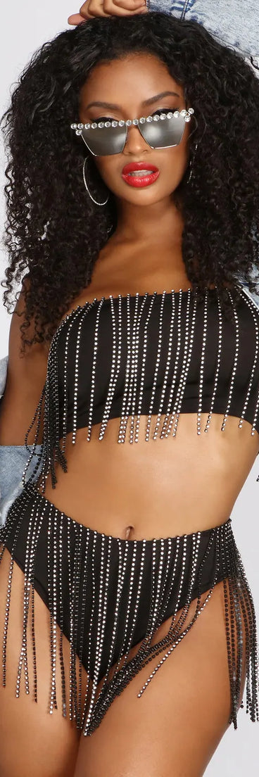 Temperatures Rising Fringe Bandeau