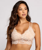 Crochet Details Lace Bralette