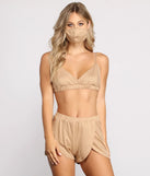 Ready To Lounge Triangle Bralette