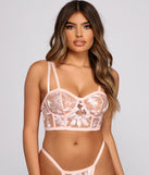 Love For Mesh Bra and Panty Set