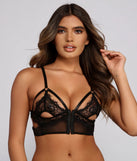Captivate Me Caged Lace Bralette