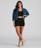 Chic And Seamless Lounge Longline Bralette