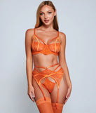 No Interruptions Caged Bra And Panty Set