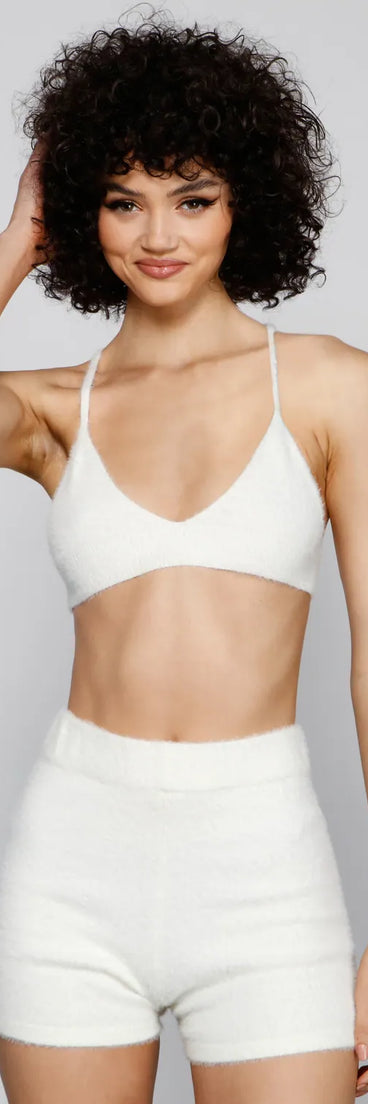 Comfort Is Key Eyelash Bralette