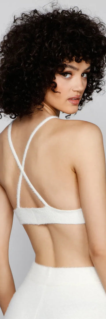 Comfort Is Key Eyelash Bralette