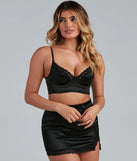 Dainty And Divine Satin Lingerie Set