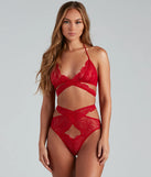 Wrapped In Lace Sultry Bra And Panty Set